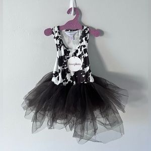 NWT Authentic iloveplum BAE Suede Tutu - Calf Print Size 6Y
